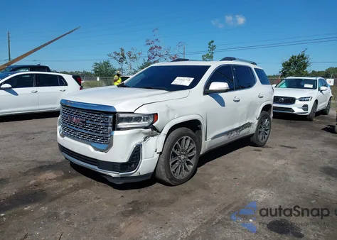 2020 GMC Acadia Fwd Denali z USA, uszkodzony, nr VIN 1GKKNPLS7LZ140423